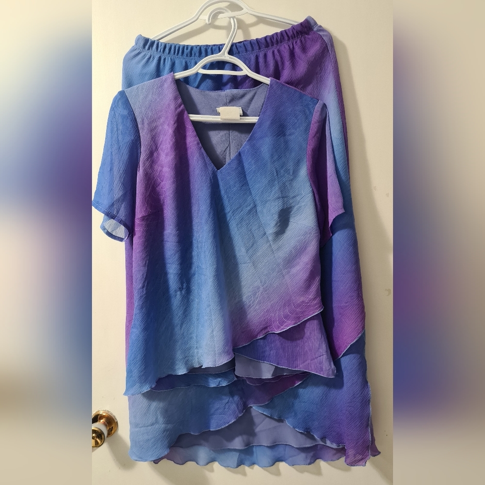 Vintage Hiroko 2 set Dress M